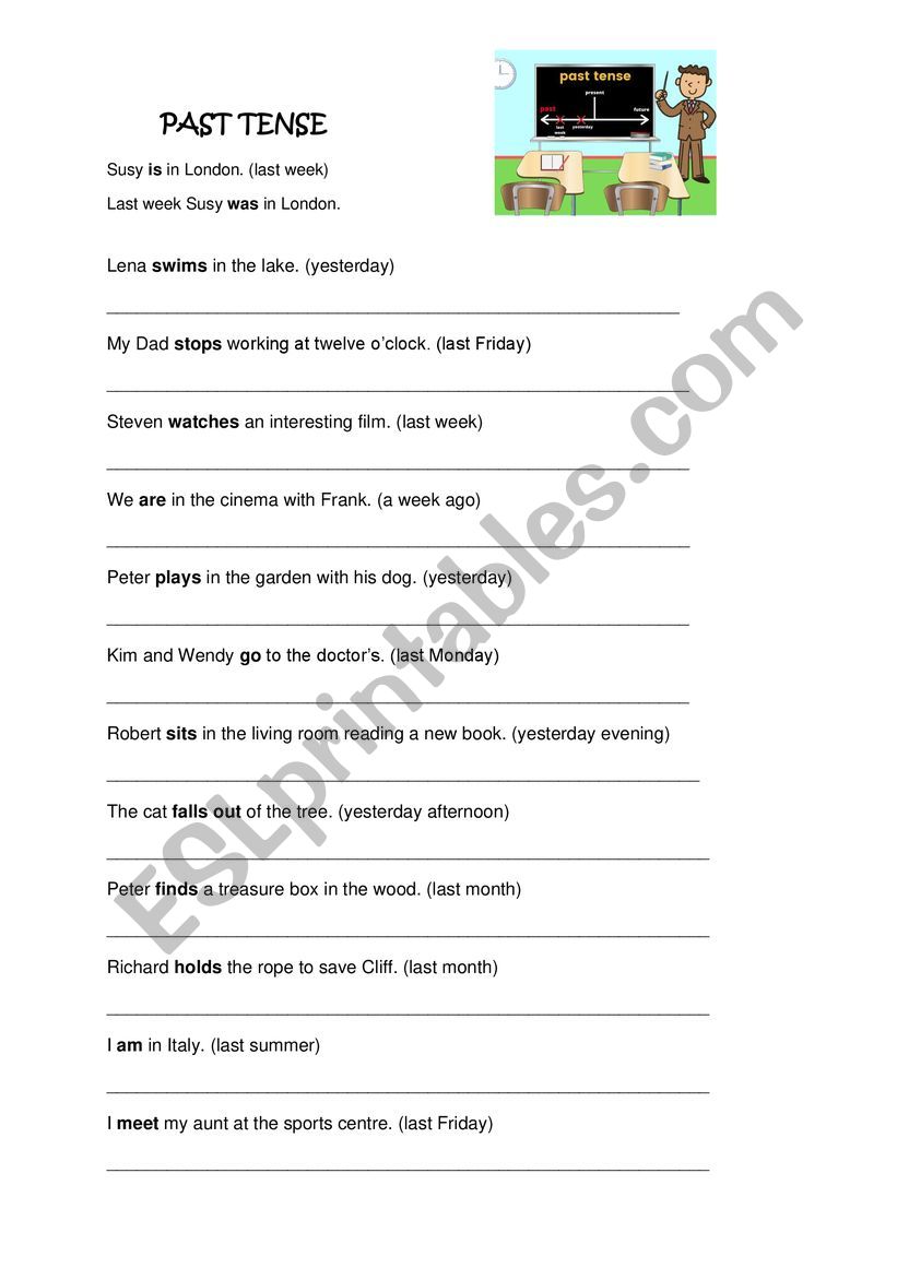 Frau worksheet