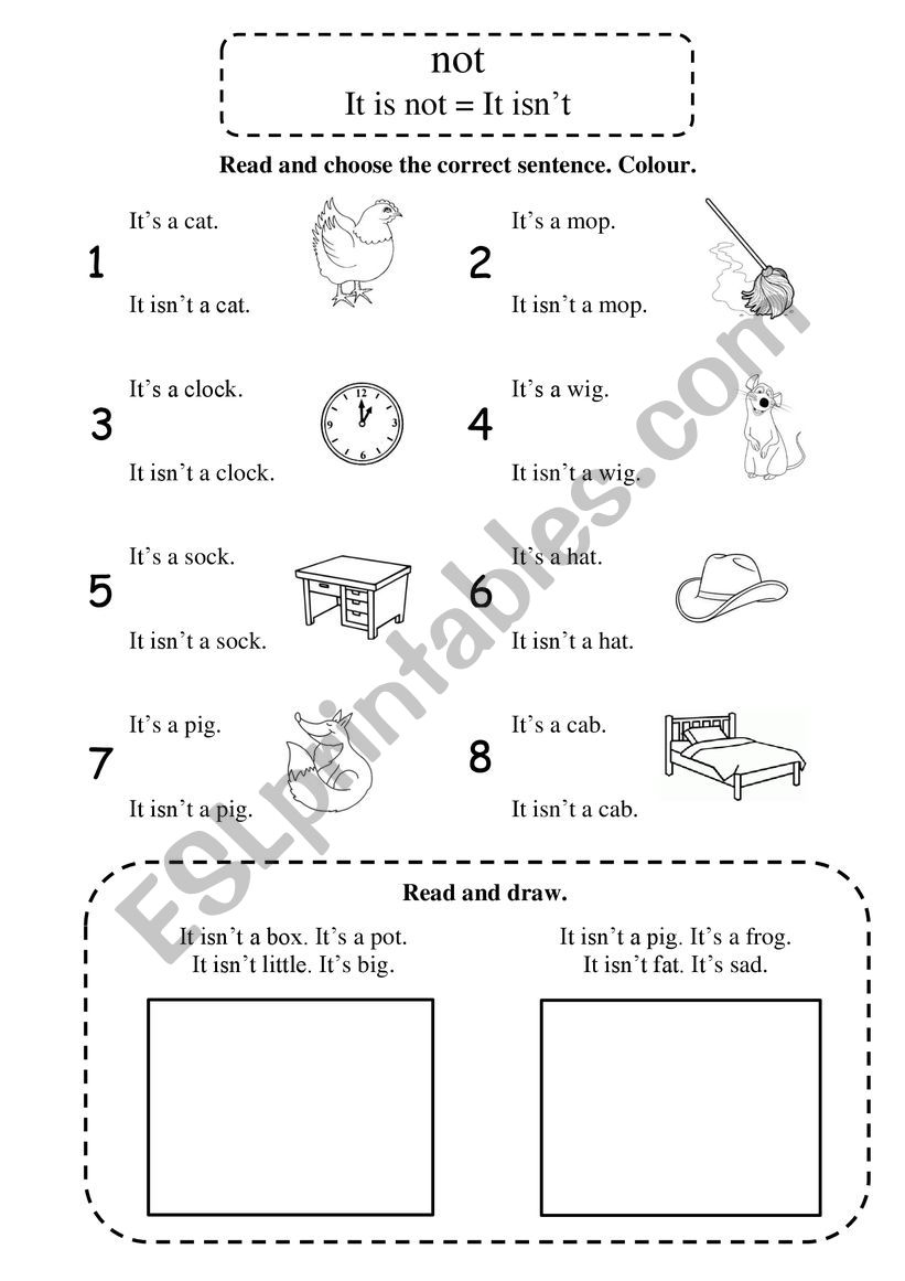 Phonics 4. Letters Oo, Aa, Ii (short sounds) in �not� sentences