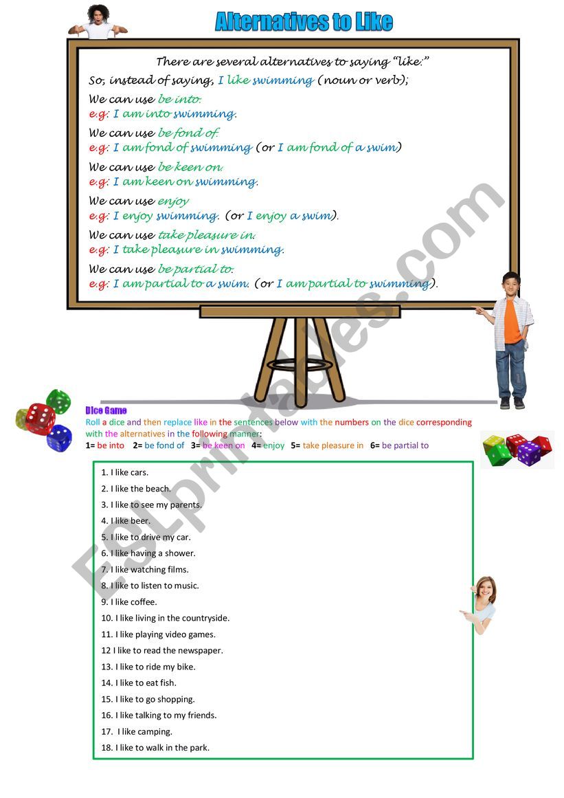 Ways to say 