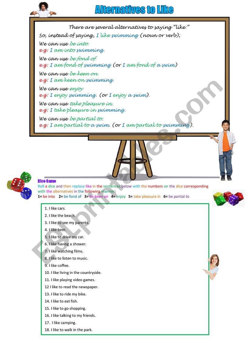 Ways to say 