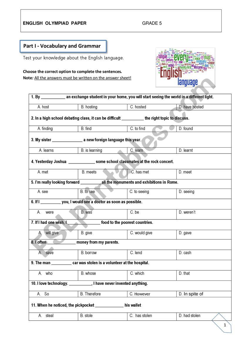 english-olympiad-paper-esl-worksheet-by-lurdes-loureiro