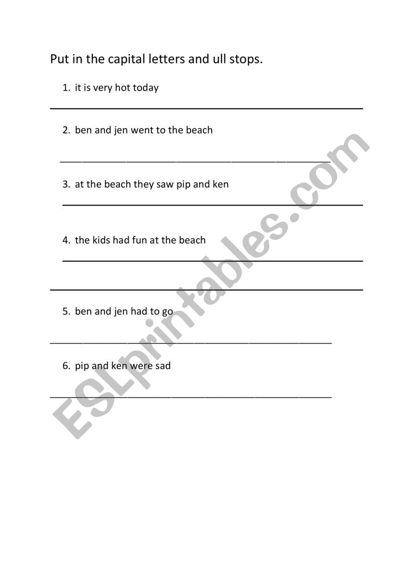 put-in-capital-letters-and-full-stops-esl-worksheet-by-mimma-dellagatta-education-wa-edu-au