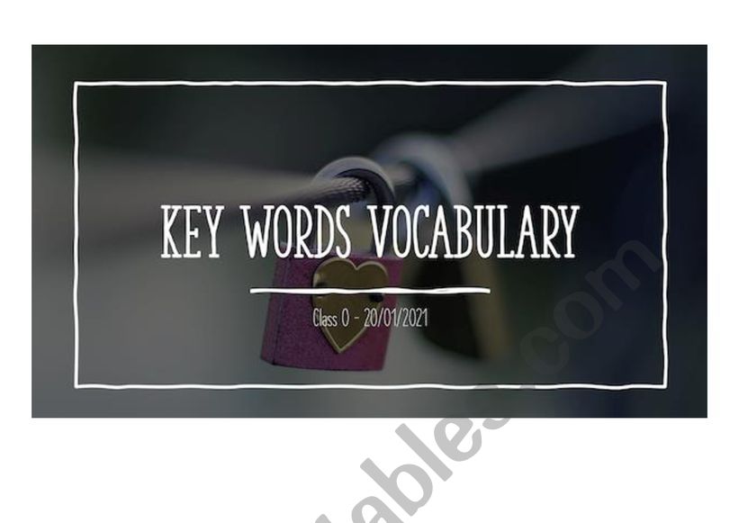 Colors and House vocabulary worksheet