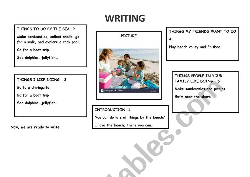 BY THE SEA worksheet