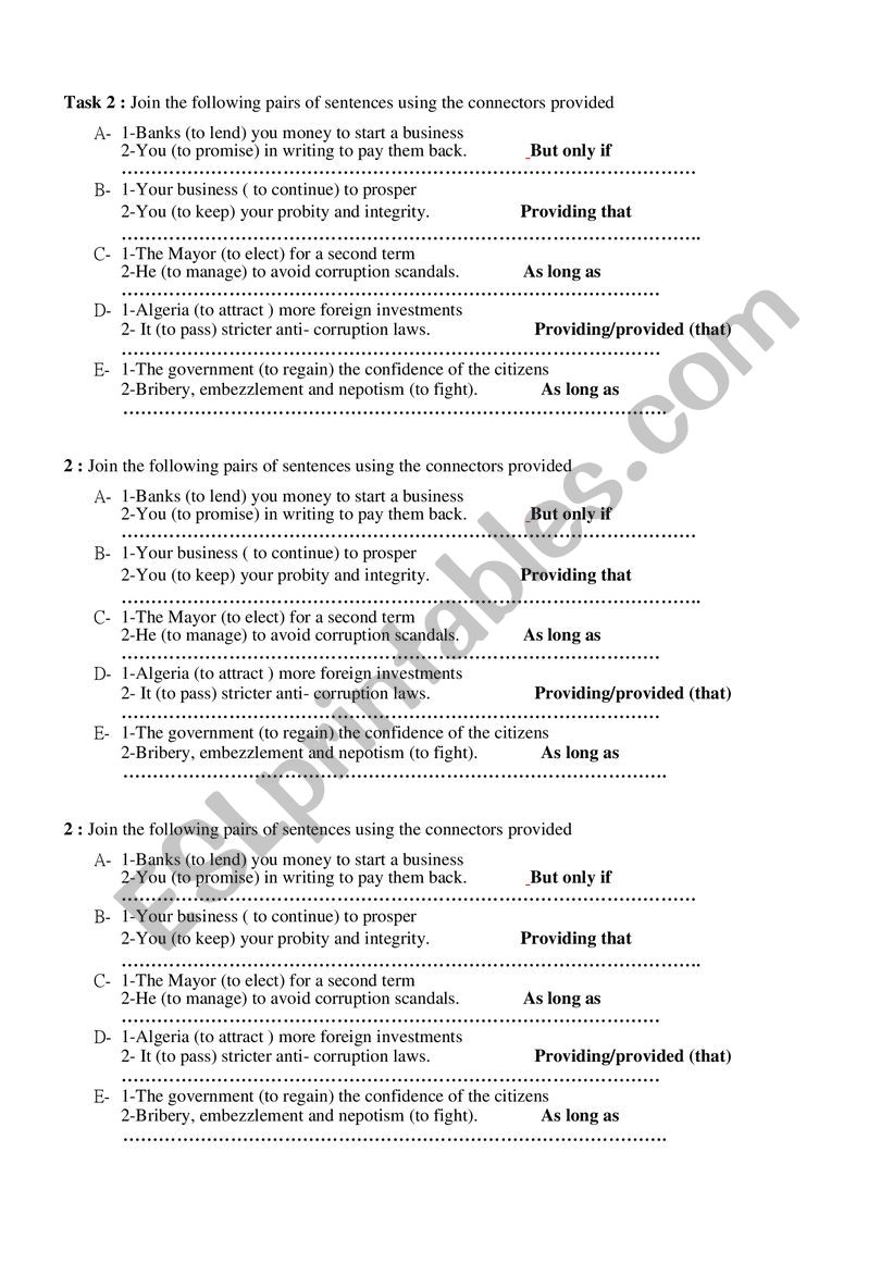 ethics in business worksheet