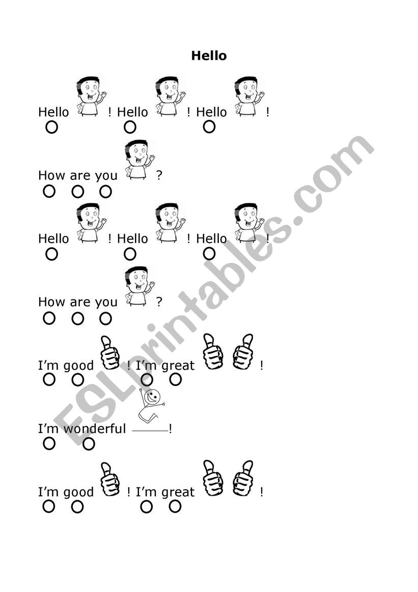 Rebus Chant #1  worksheet