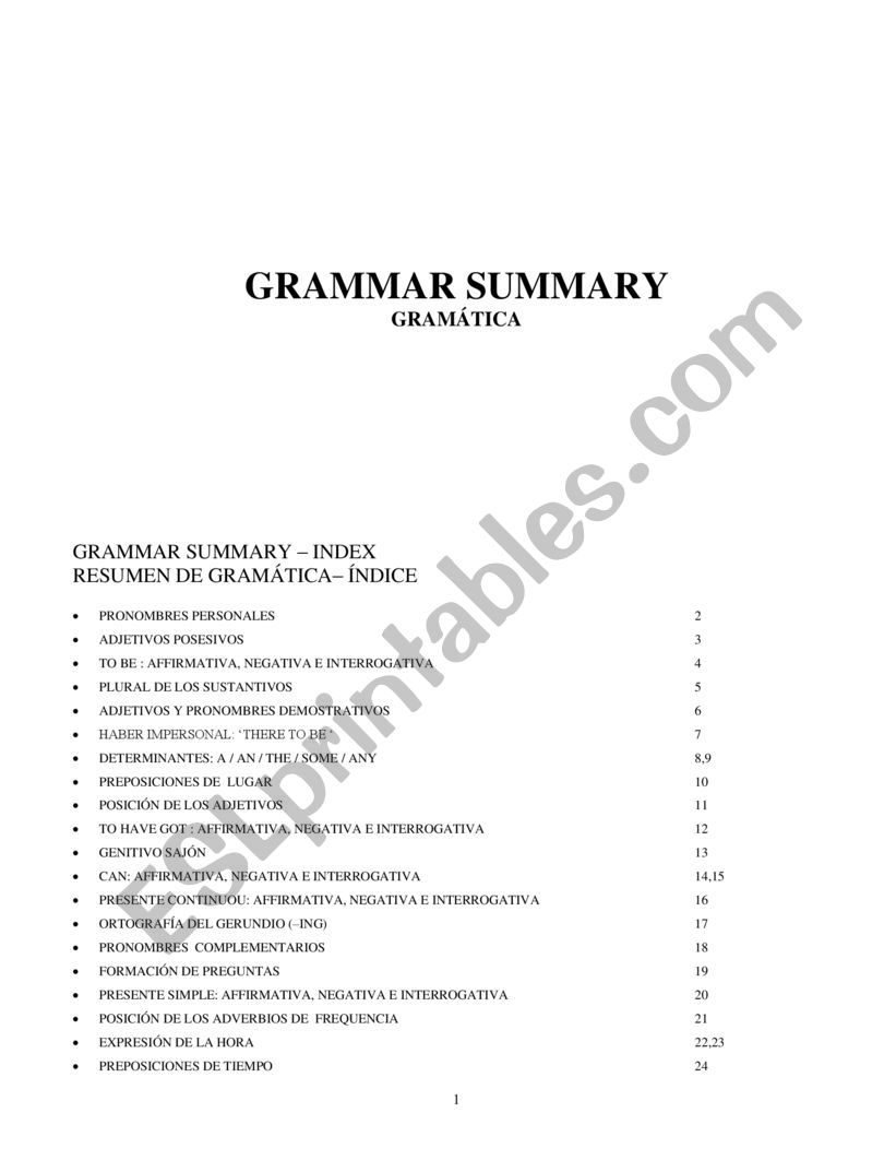basic-grammar-for-spanish-speakers-esl-worksheet-by-camdenidiomas