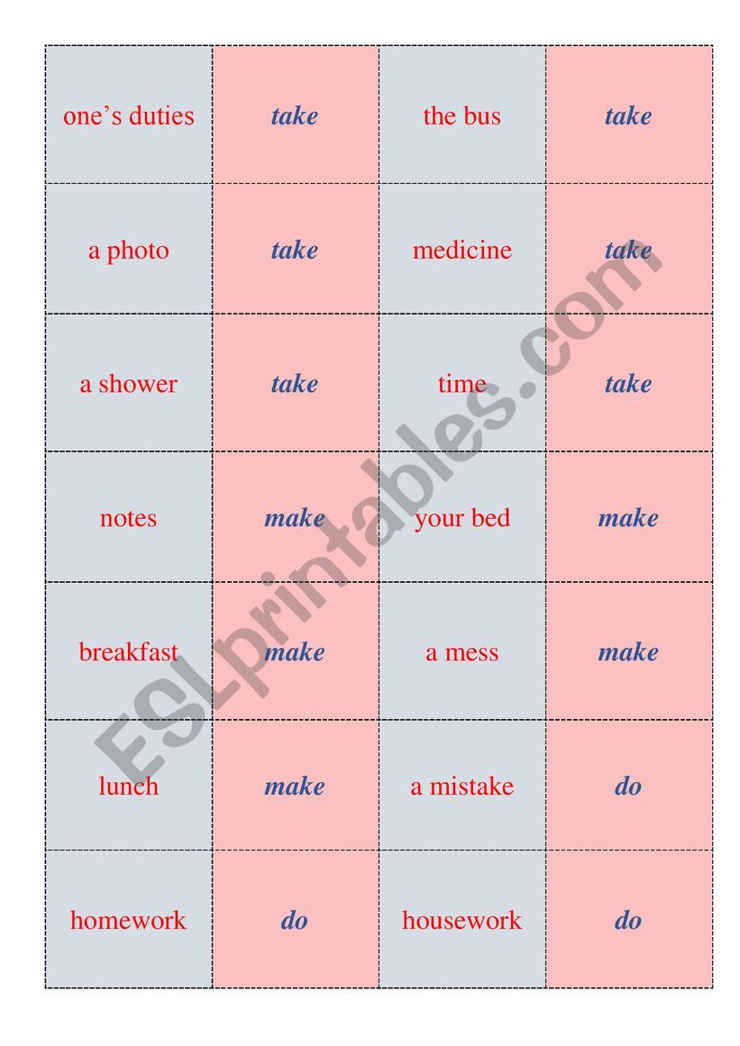 COLLOCATION 4 - BLUNDER, DEFECT, ERROR, FAULT, MISTAKE