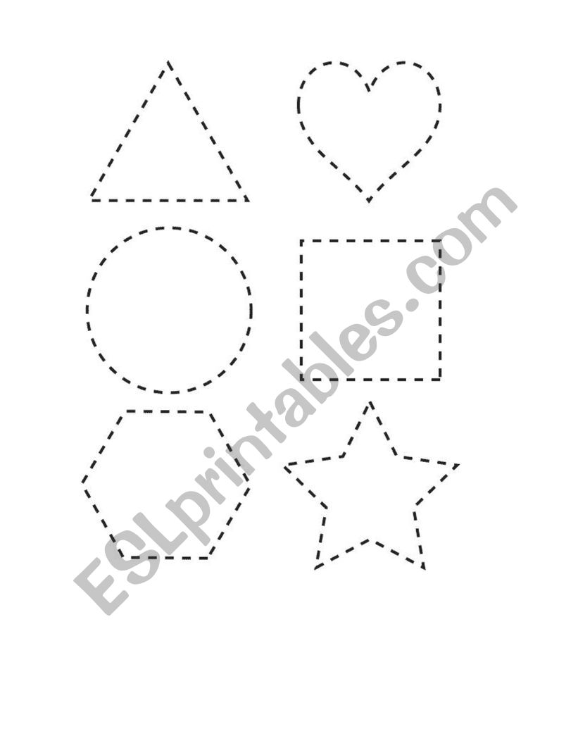 Figures and Colors worksheet
