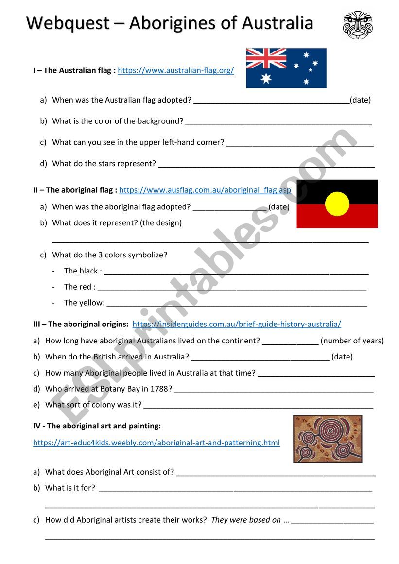 Webquest_Aborigines of Australia