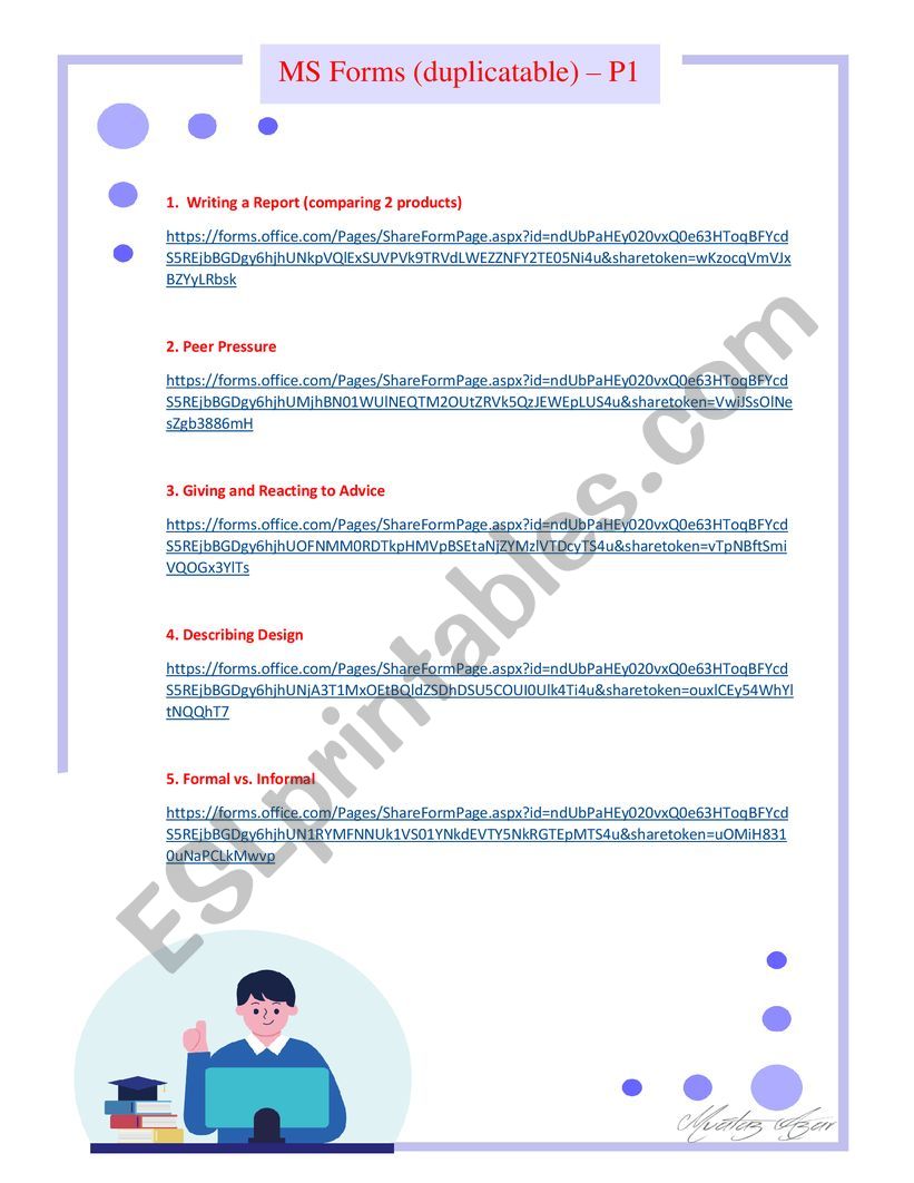 MS Forms (Duplicatable) - Part 1