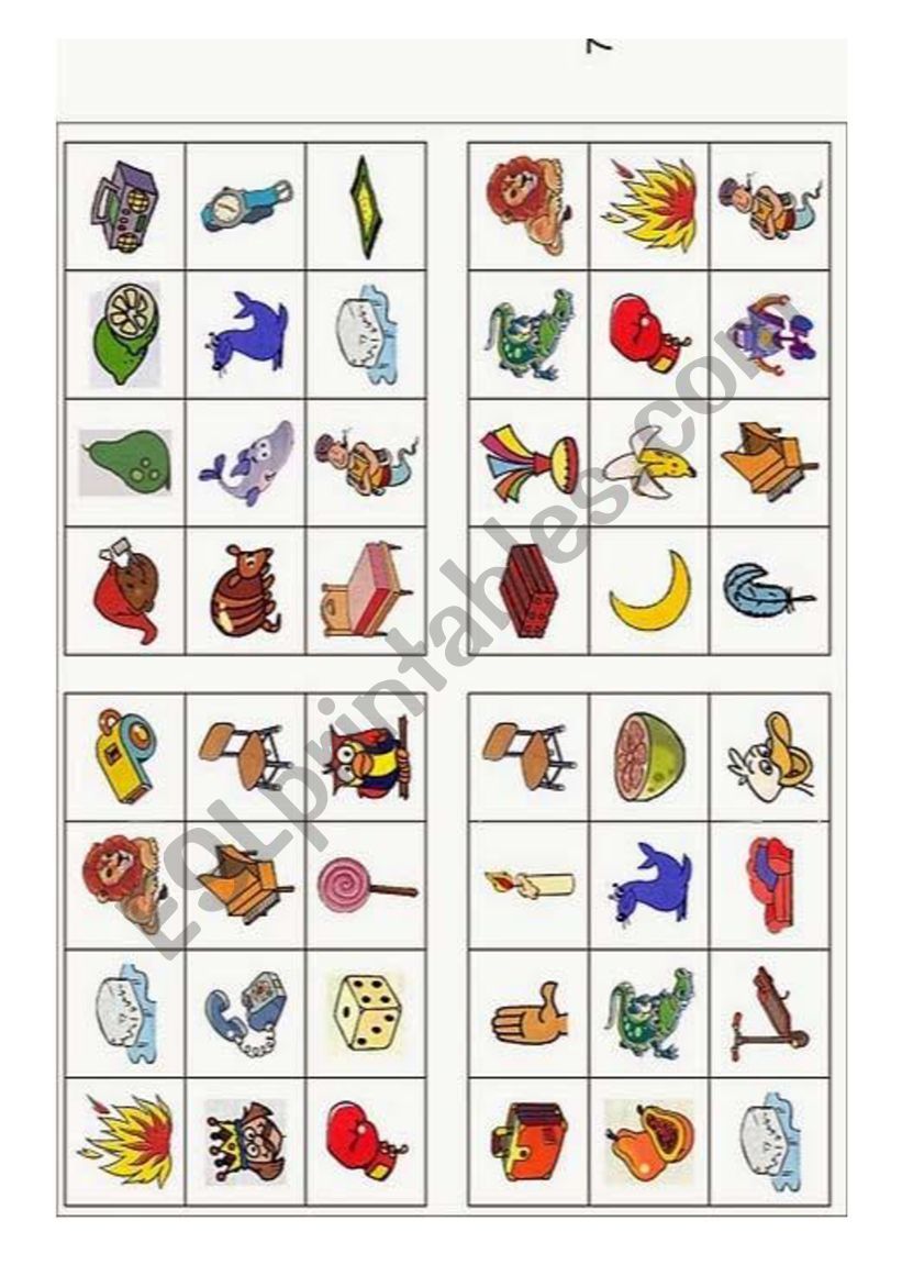 BINGO - PART 3 worksheet