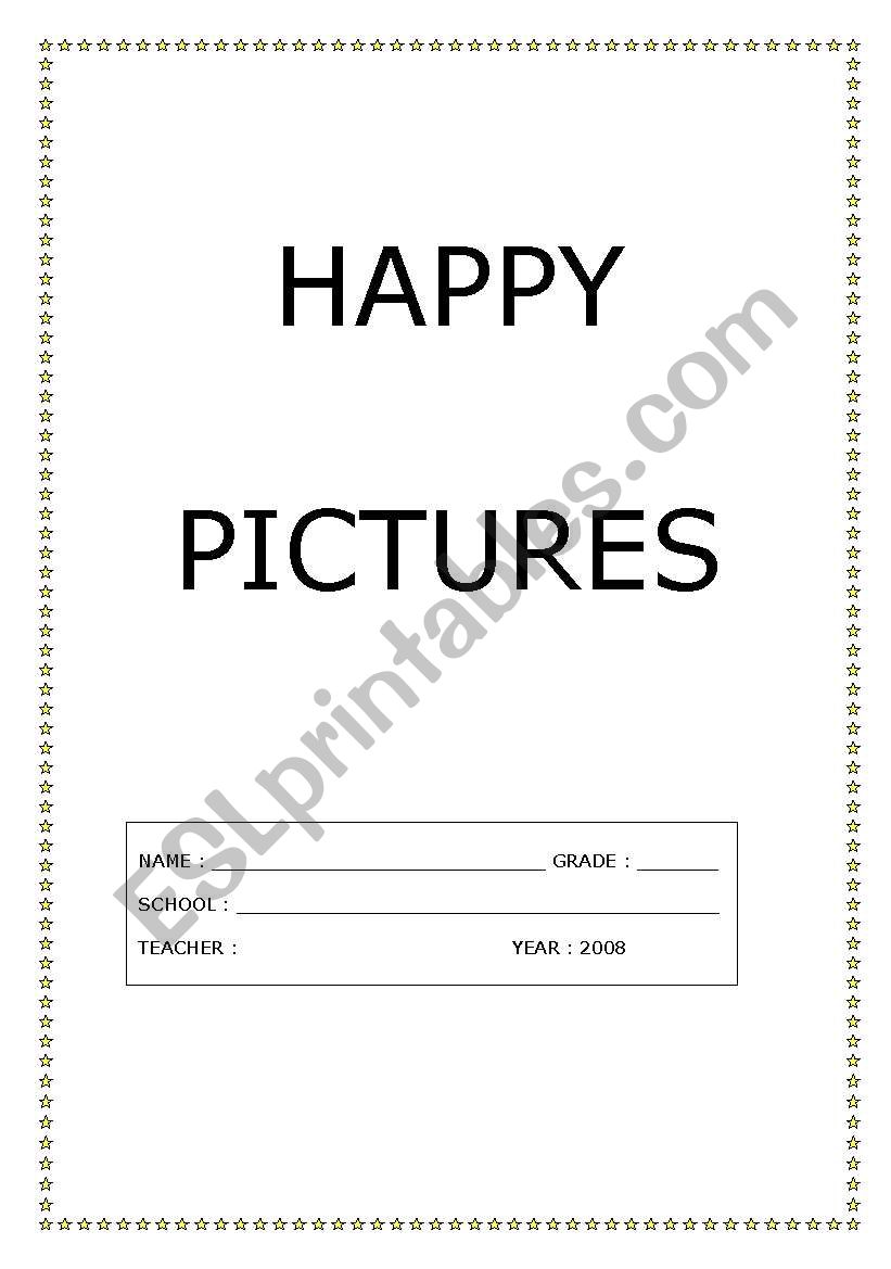 Happy pictures worksheet