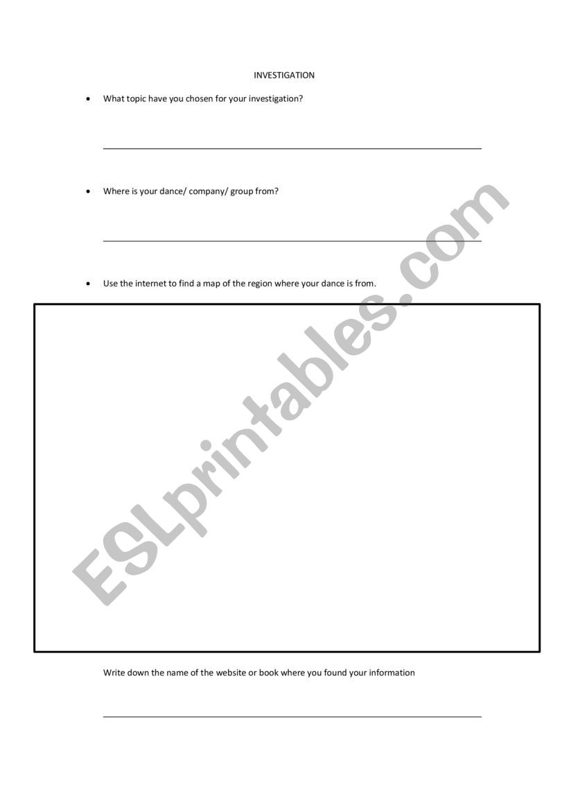 Dance Performance Review Template