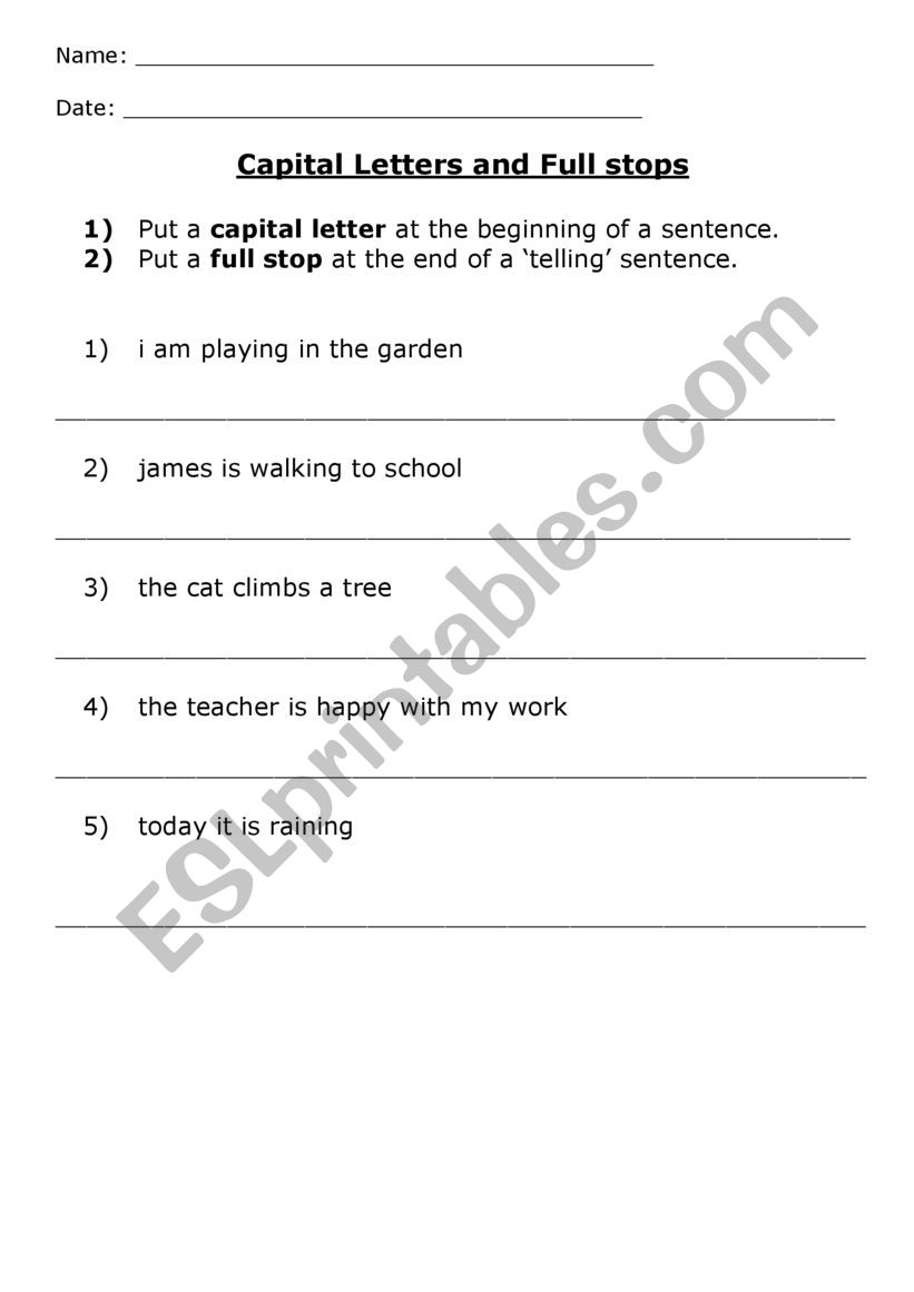 capital-letters-and-full-stops-esl-worksheet-by-jdwhittenberg