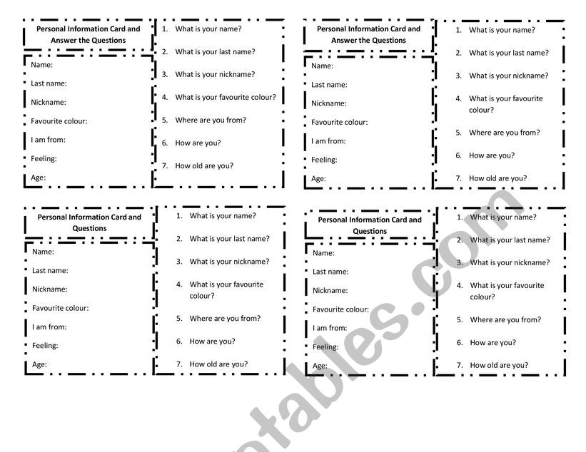 WH-questions worksheet