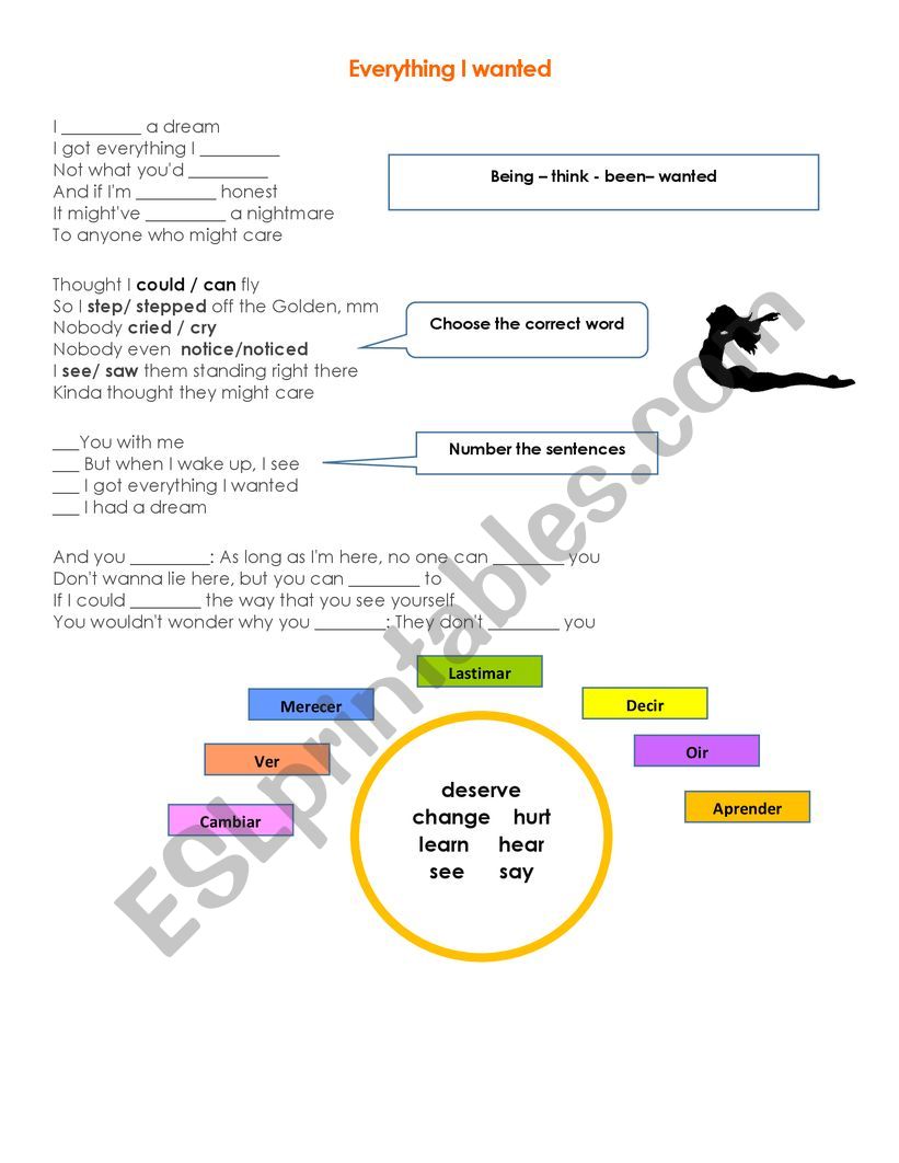 Past Simple practice  worksheet