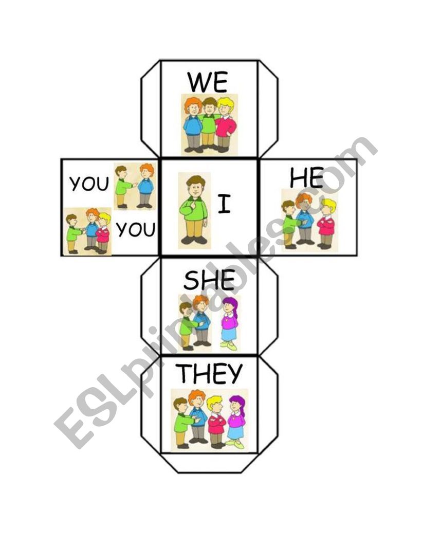 Personal Pronouns worksheet