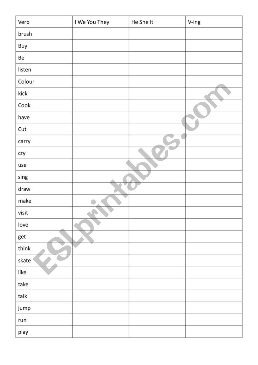 Grammar practice worksheet