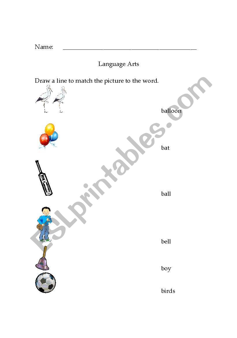 Consonant B worksheet