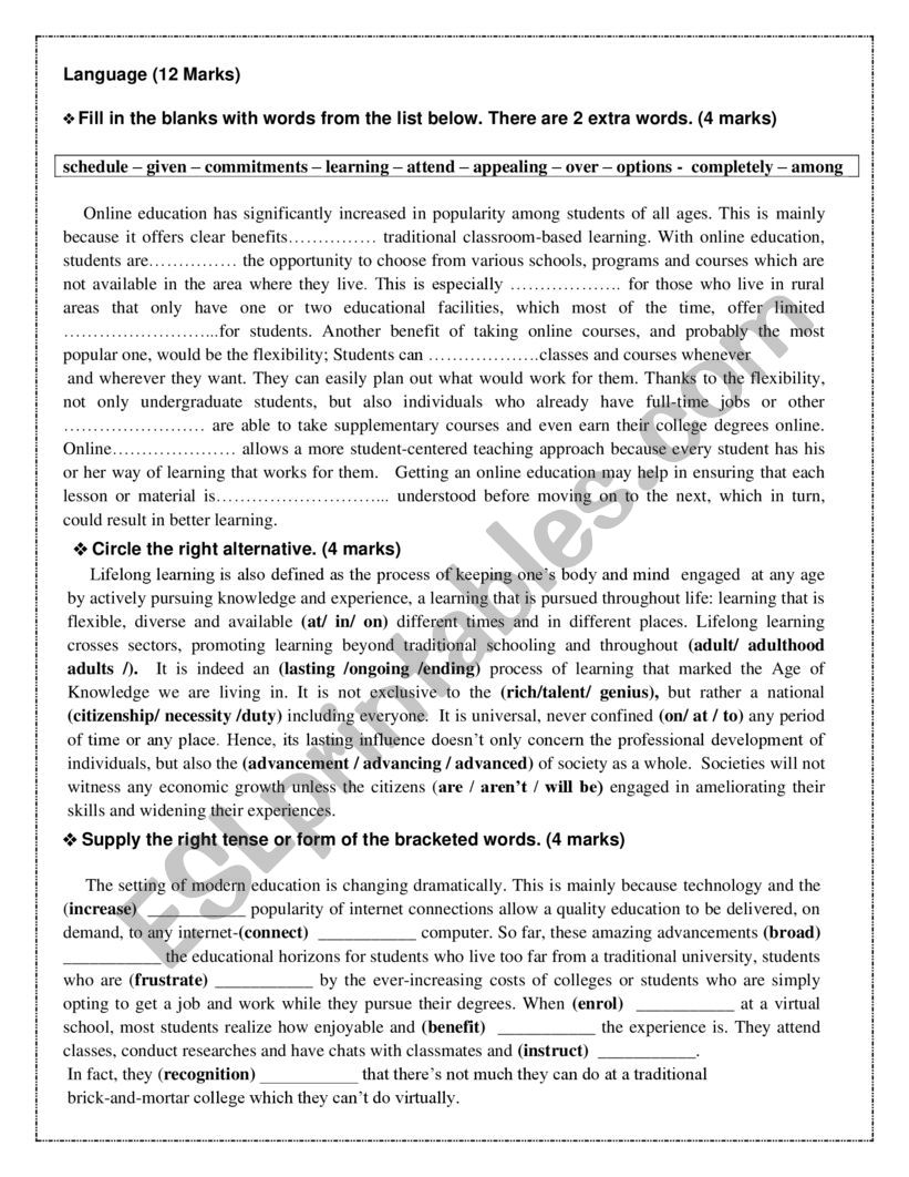 mid term test n2 worksheet