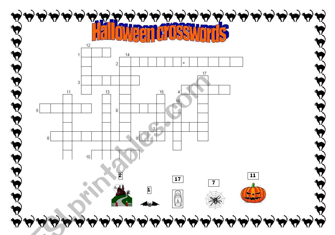 HALLOWEEN CROSSWORDS 1/2 !!!!!