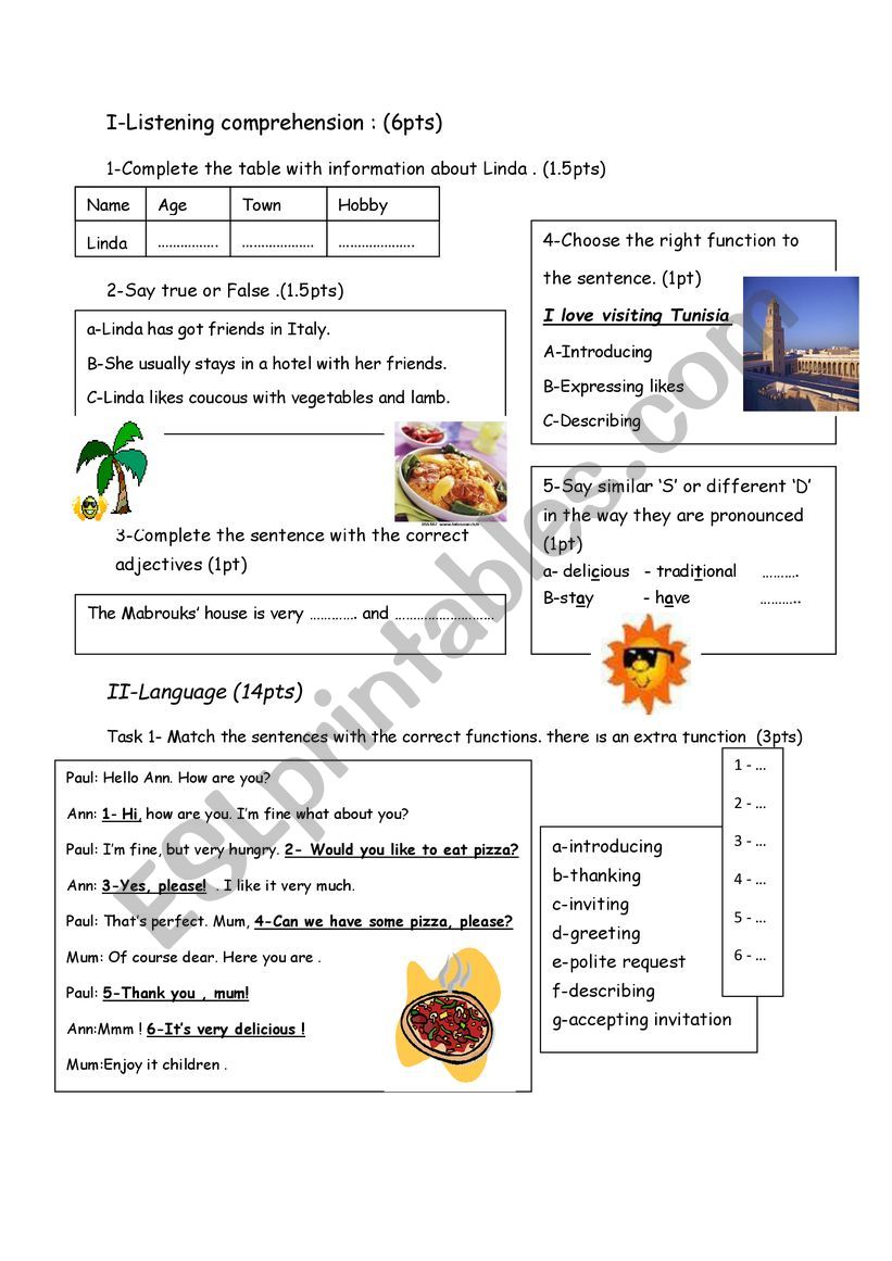 LET�S REVIEW 7th form  MODULE 3 AND 4