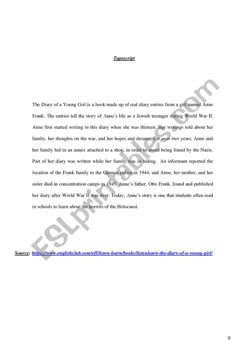 Mid term test 2 1st year A worksheet