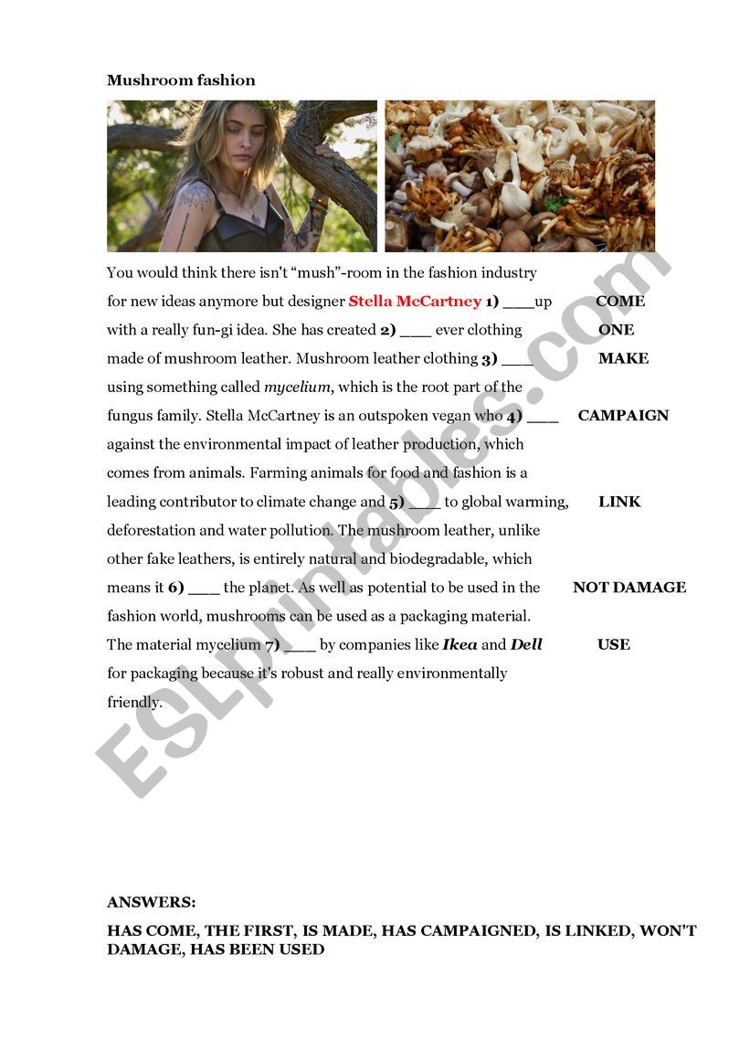 Grammar. Mixed tenses worksheet