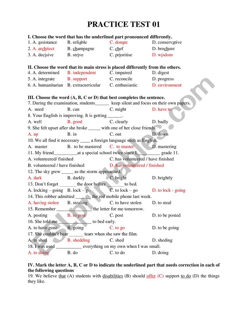 Year 11 English Worksheets Australia