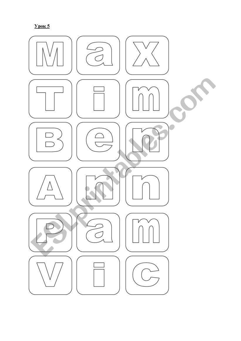 English - speaking countries worksheet