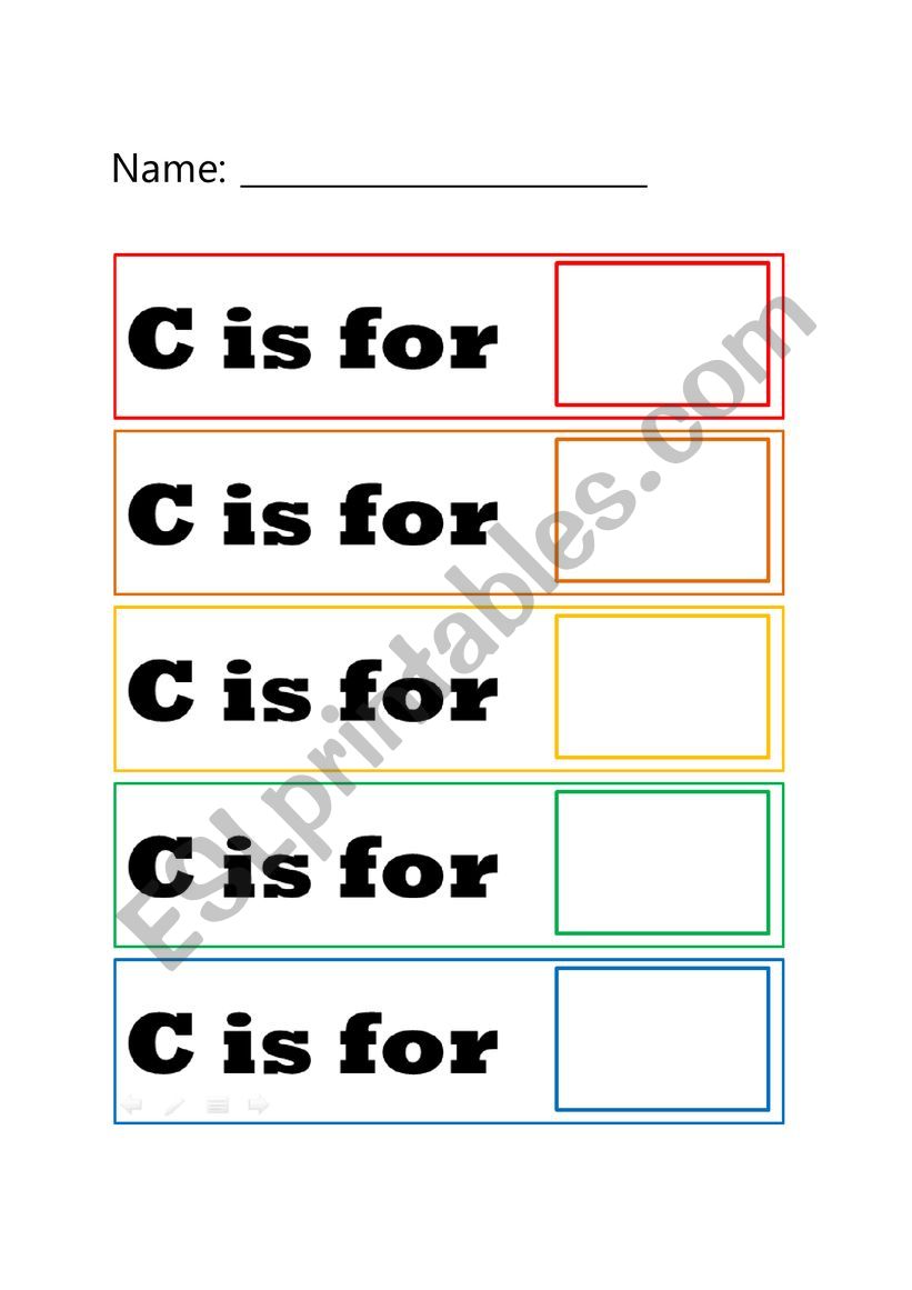 Label Activity worksheet