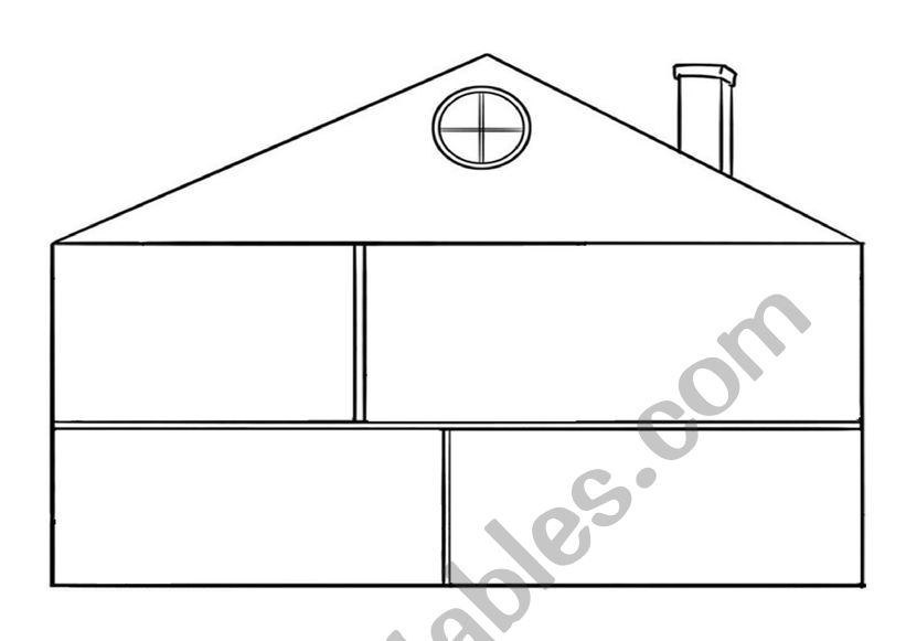 house  worksheet