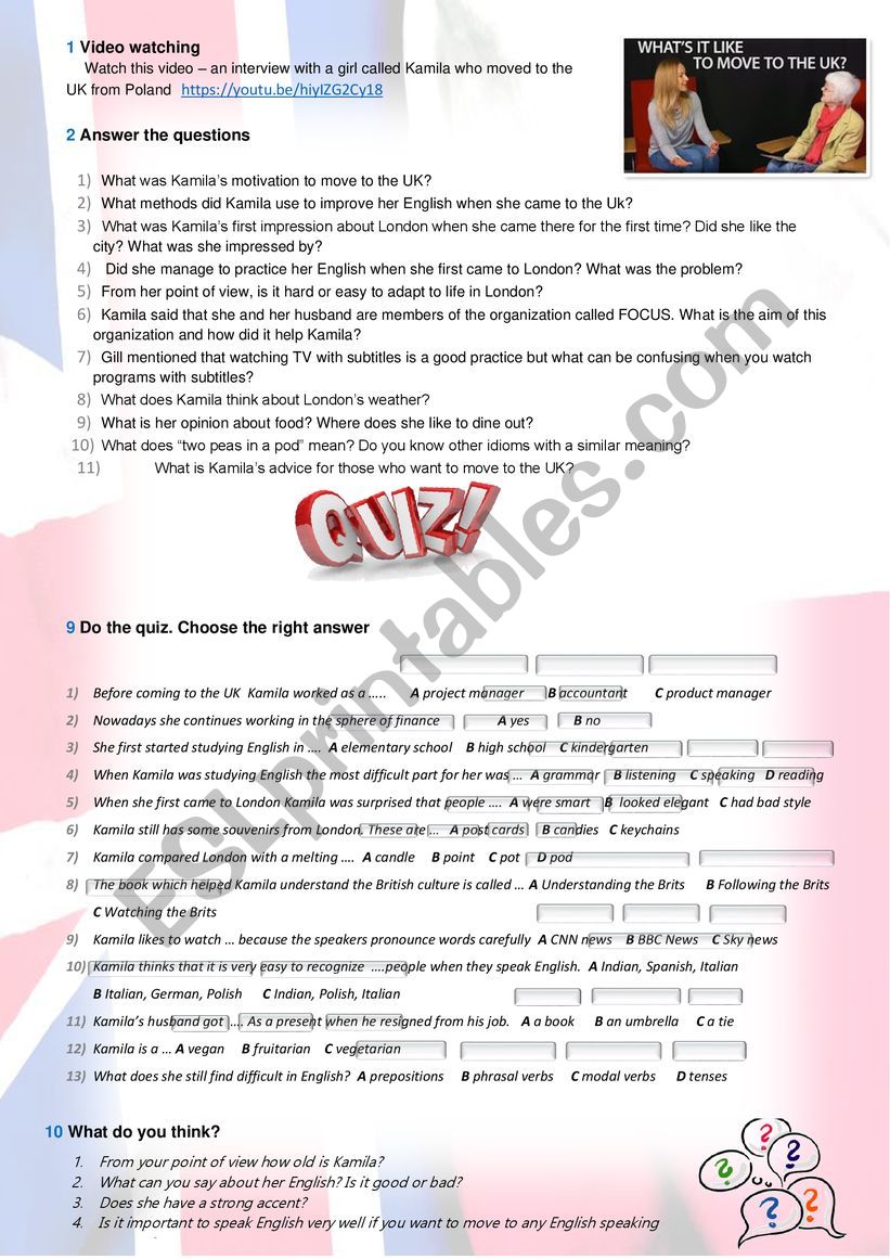 Whats it like to move to the UK?
