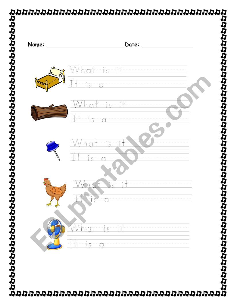 CVC worksheet