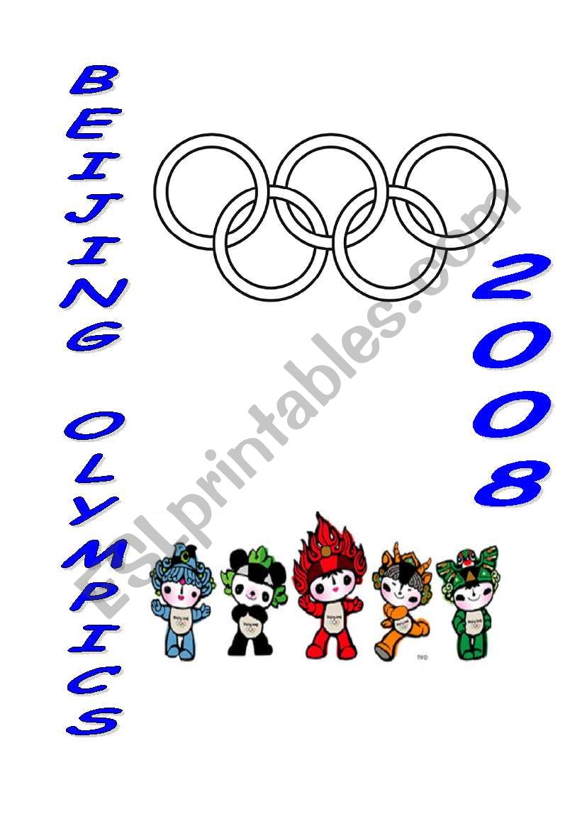 Beijing Olympics worksheet