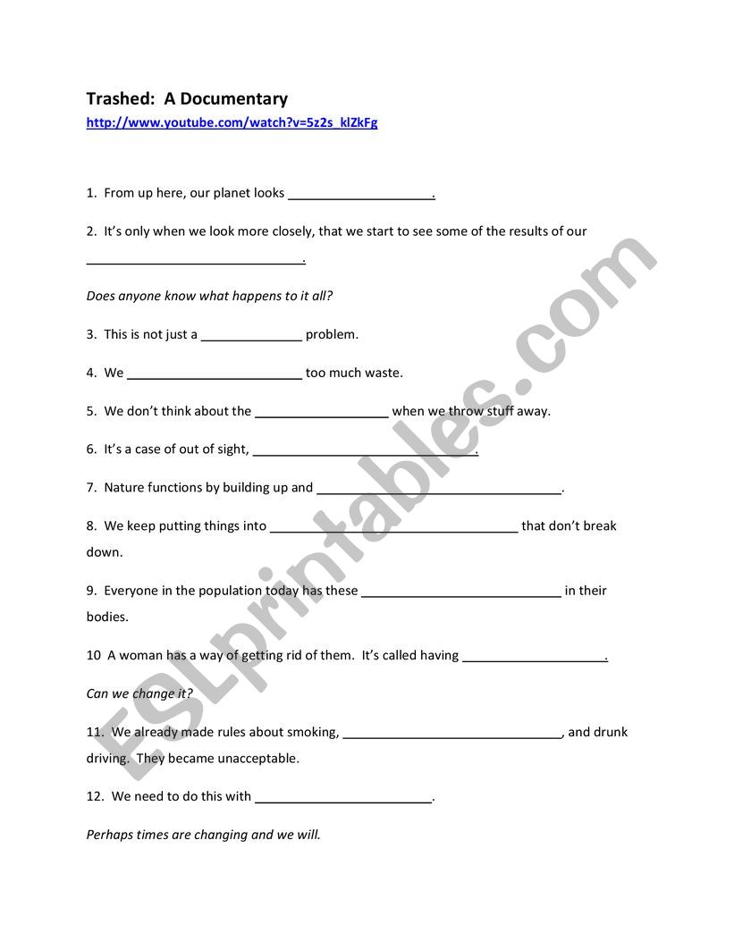 Trashed worksheet