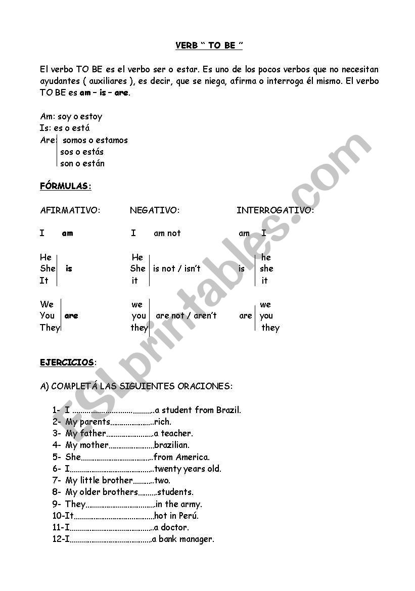 TIME TENSES worksheet
