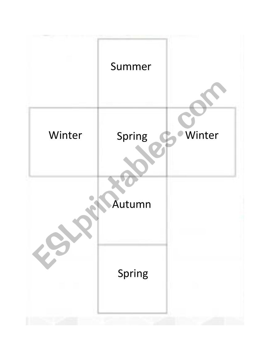 MÃ©tÃ©o dÃ©s worksheet