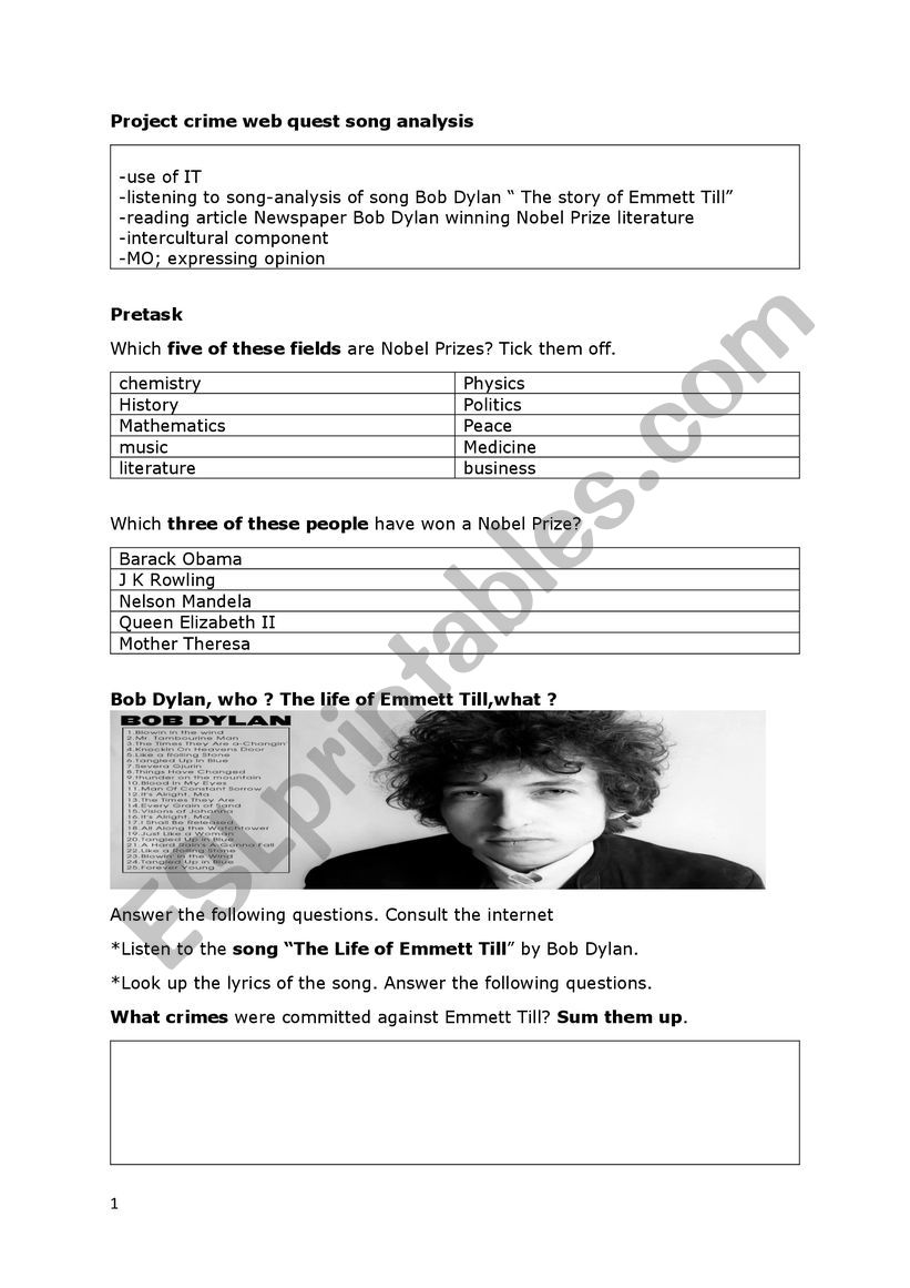 song analysis the death of Emmett Till