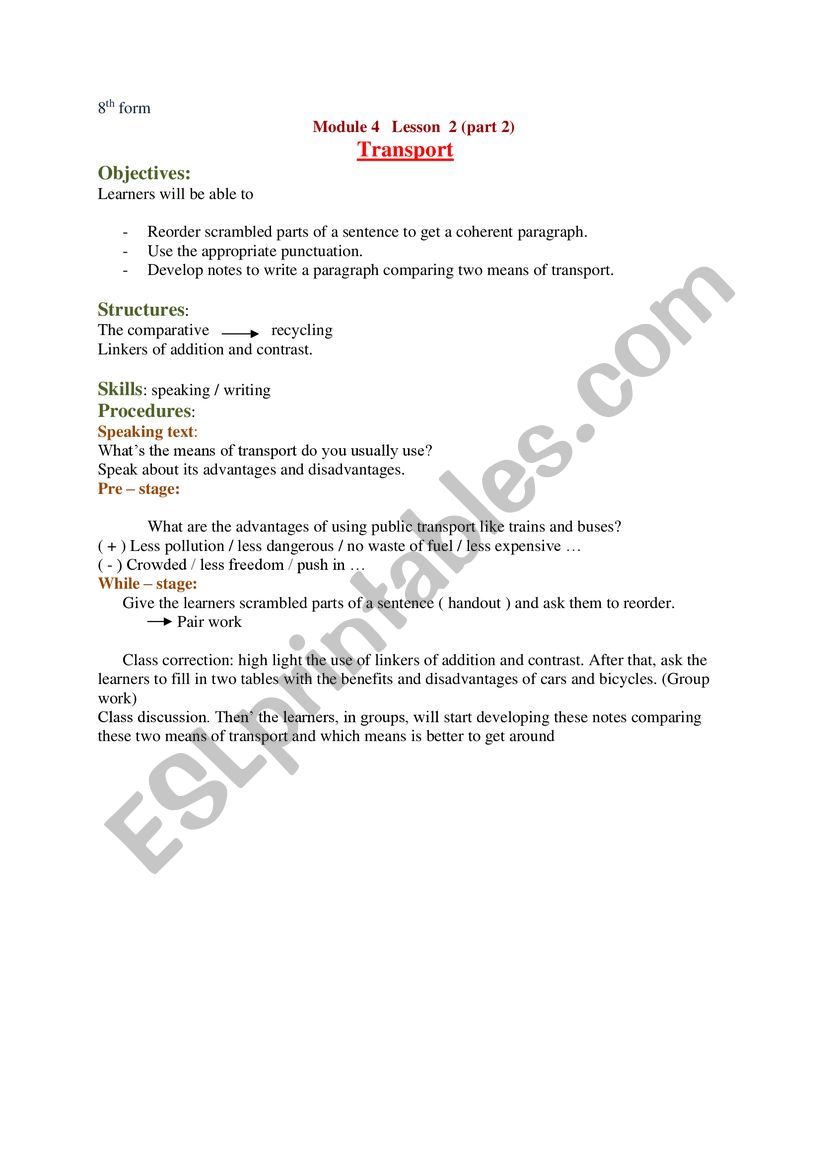 module 4 Lesson 2 Part 2 worksheet