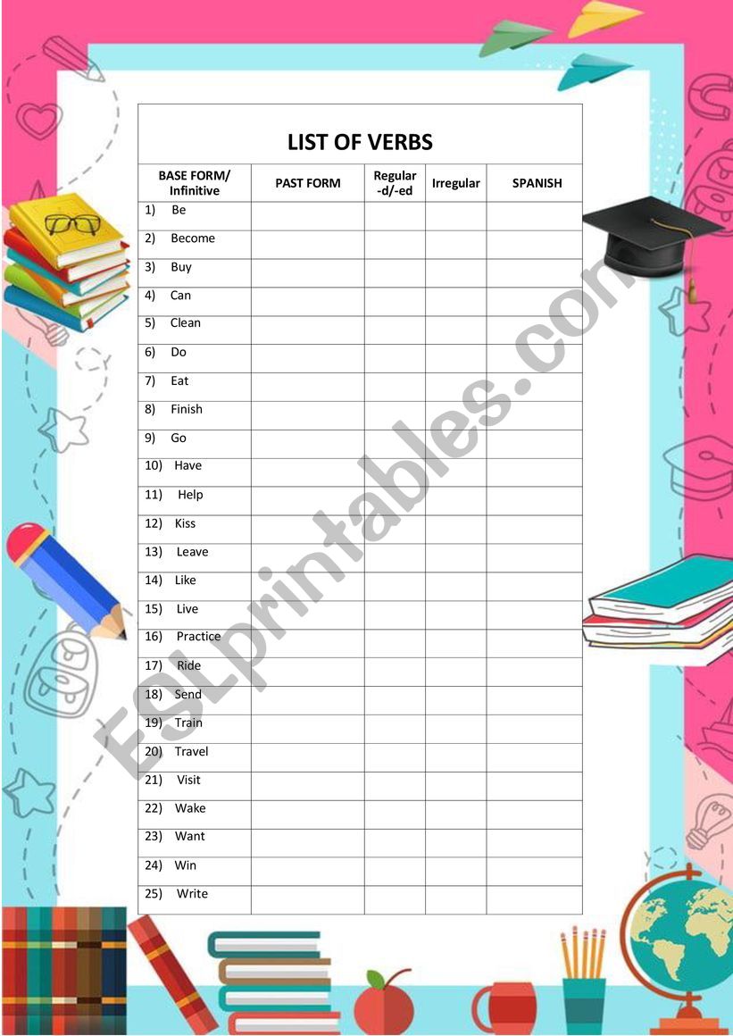 regular-and-irregular-verbs-list-5th-grade-esl-worksheet-by-misskellyb