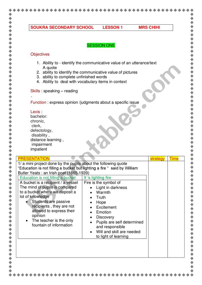  introductory lesson  module 5 