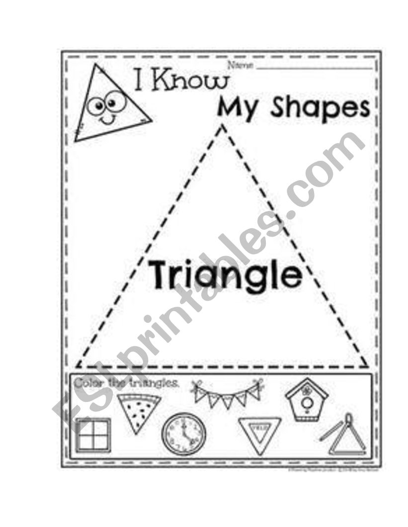 Shapes worksheet