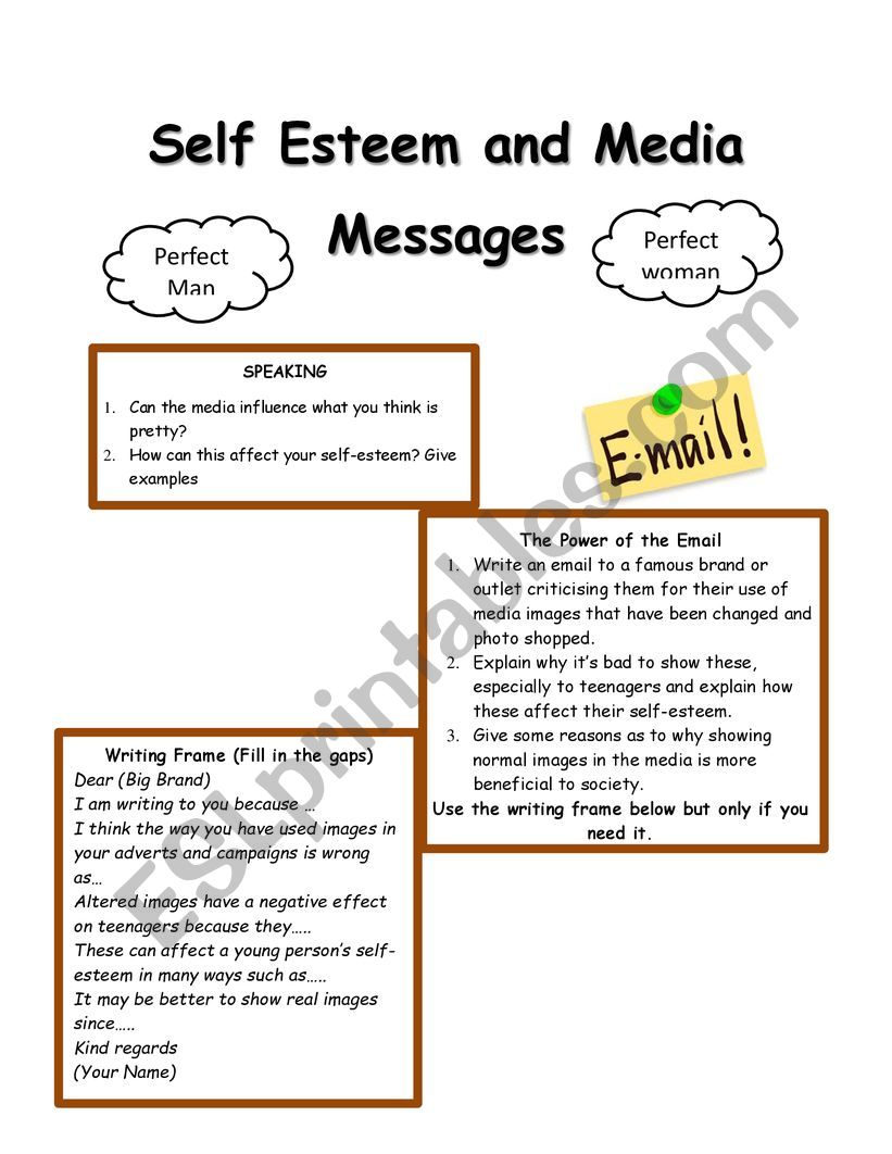 Self Esteem and Media Messages