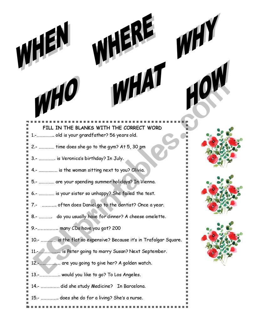 RELATIVE PRONOUNS worksheet