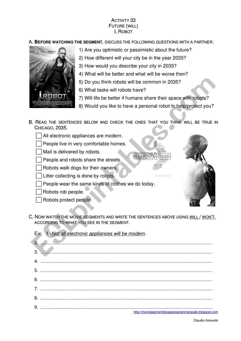 Future worksheet worksheet