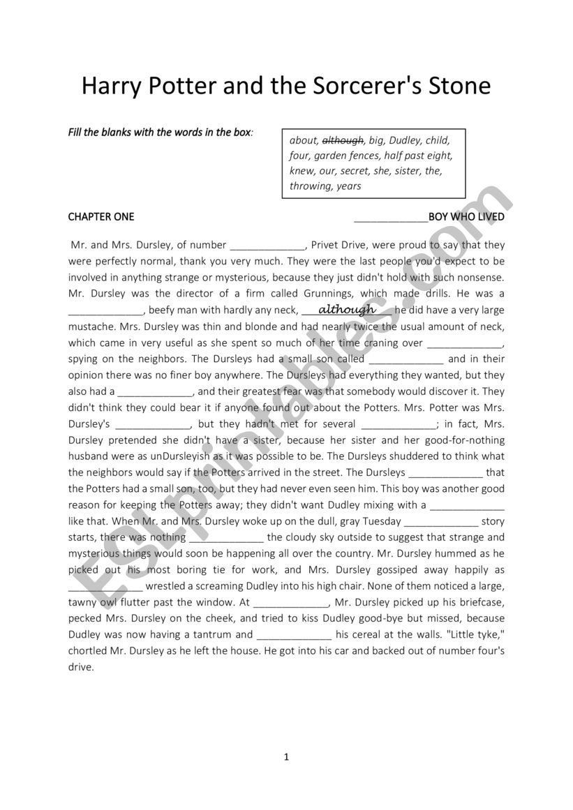 Harry Potter and the sourcerer�s stone