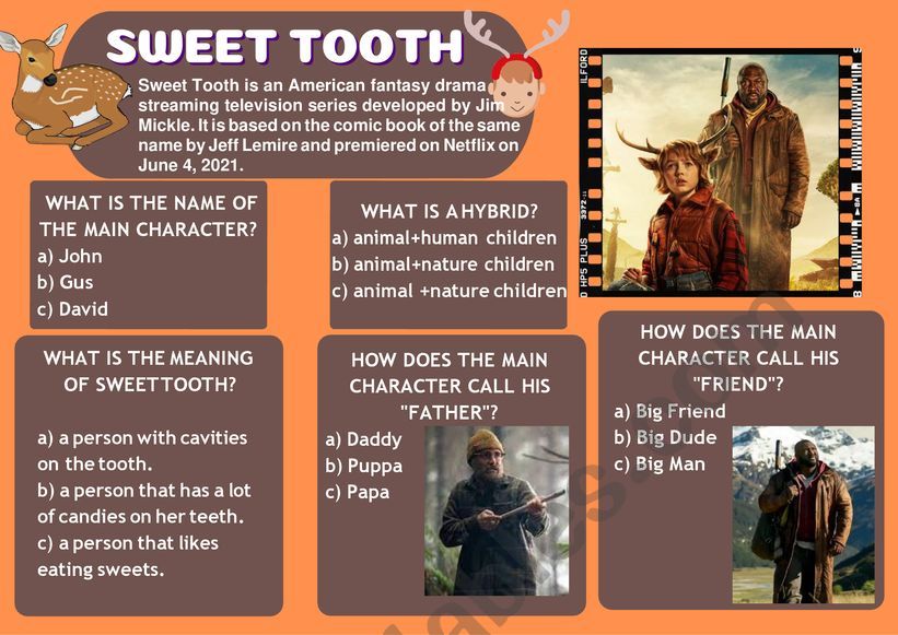 Serie Worksheet - Sweet Tooth (Ep01S01)
