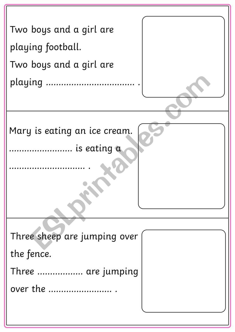 Read & Draw & Innovate 03-07 worksheet